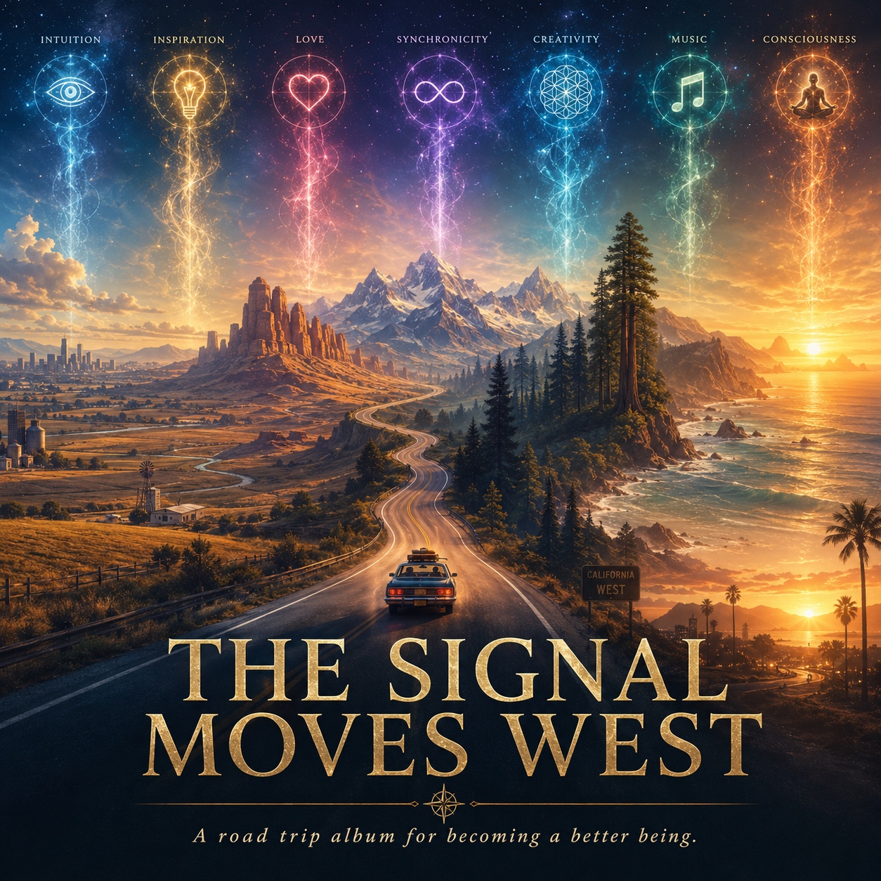 The Signal Moves West album artwork